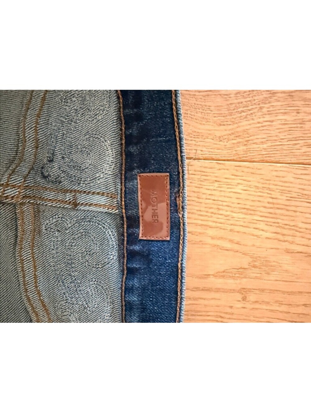 MOTHER High Waisted Bookie Sneak Bootcut Jeans 31 - Picture 3 of 9